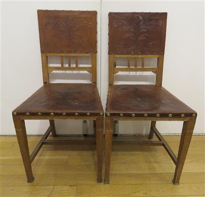 Zwei Jugendstil-Sessel um 1900 - Arte, antiquariato e gioielli