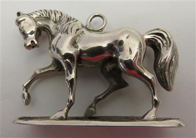 Pferde-Anhänger, 1. Viertel 20. Jahrhundert - Antiques, art and jewellery