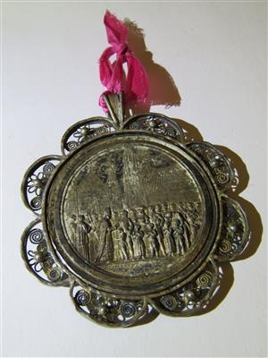 Silbernes Angehänge zur Erstkommunion - Antiques, art and jewellery