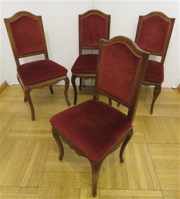 Vier Sessel im Barockstil - Kunst, Antiquitäten und Schmuck