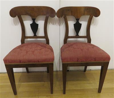 Zwei Sessel im Biedermeierstil, 19./20. Jahrhundert - Antiques, art and jewellery