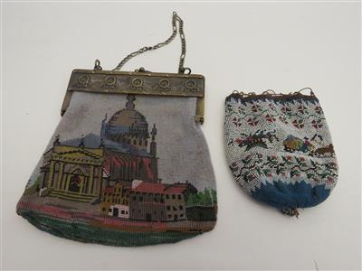 Glasperl-Tasche - Schmuck, Kunst und Antiquitäten