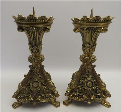 Paar Kerzenleuchter, 20. Jahrhundert - Jewellery, antiques and art