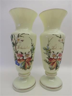 Paar Vasen "Herkulesbad", um 1880 - Gioielli, arte e antiquariato