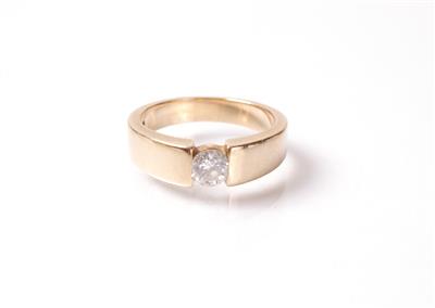 Solitärring ca. 0,50 ct - Jewellery, antiques and art