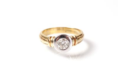 Solitärring ca. 0,45 ct - Jewellery, antiques and art