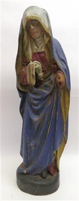Trauernde Madonna in gotischer Stilform, 19. Jahrhundert - Jewellery, antiques and art