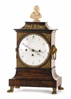 Biedermeier-Pendule, Franz Weiskopf in Wien, um 1825/30 - Klenoty, umění a starožitnosti