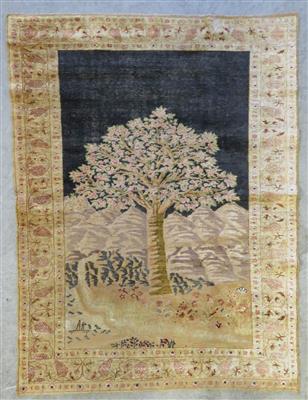 Kayseri Seide, ca. 157 x 118 cm, Zentralanatolien (Türkei), um 1920 - Klenoty, umění a starožitnosti