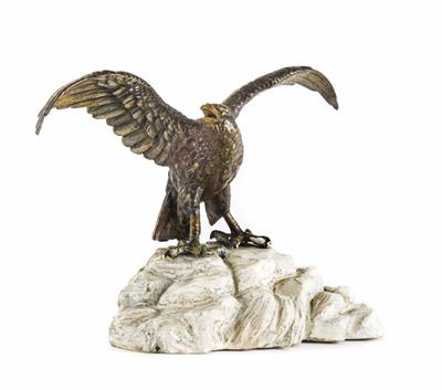 Tischdekoration - Briefbeschwerer "Adler", Anfang 20. Jahrhundert - Jewellery, antiques and art