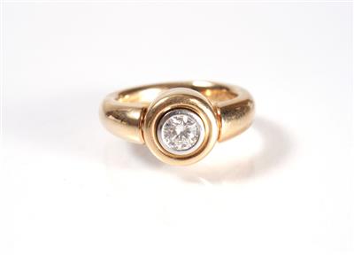 Solitärring ca. 0,55 ct - Jewellery, antiques and art