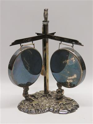Tischstand-Gong, Benefink  &  Co, London Cheapside, um 1900 - Jewellery, antiques and art