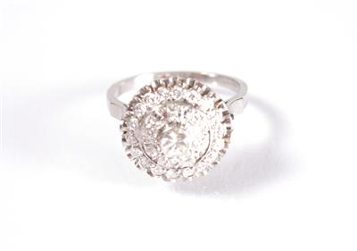 Brillant-Diamantring zus. ca.0,80 ct - Gioielli