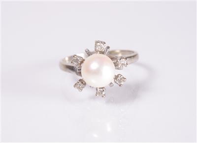 Diamantdamenring - Jewellery, antiques and art