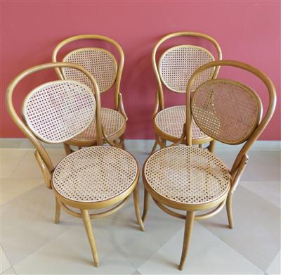 Vier Buchenbugholz-Sessel in der Art Thonet, 20. Jahrhundert - Gioielli, arte e antiquariato