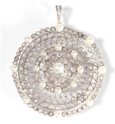 Diamantrautenanhänger Art Deco - Summer auction