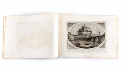 Buch Nuova Raccolta di 25 Vedute Antiche e Moderne di Roma, Anno 1800 - Schmuck, Kunst und Antiquitäten