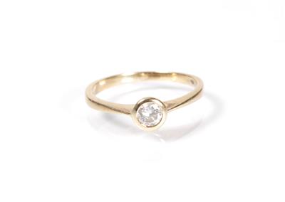 Brillantsolitärring 0,25 ct - Gioielli, arte e antiquariato