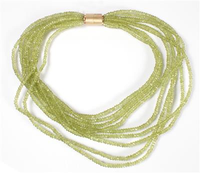 Peridotcollier - Schmuck, Kunst und Antiquitäten