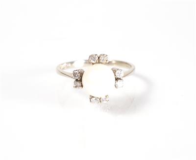 Diamantdamenring - Jewellery, antiques and art