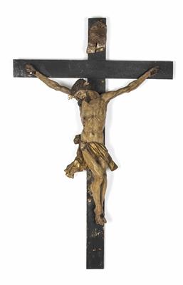 Kruzifix, Thomas Schwanthaler (1634-1707) Umkreis, Oberösterreich Anfang 18. Jahrhundert - Schmuck, Kunst und Antiquitäten