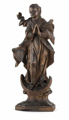 Hl. Maria Immaculata Süddeutschland, 2. Hälfte 18. Jahrhundert - Klenoty, umění a starožitnosti