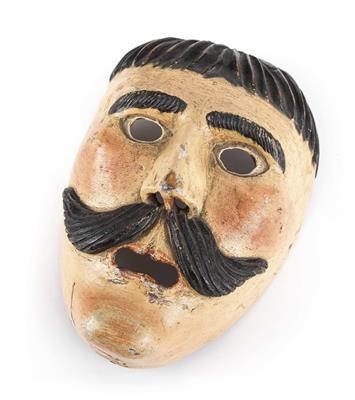 Tiroler Fastnachtsmaske, Anfang 20. Jahrhundert - Schmuck, Kunst und Antiquitäten