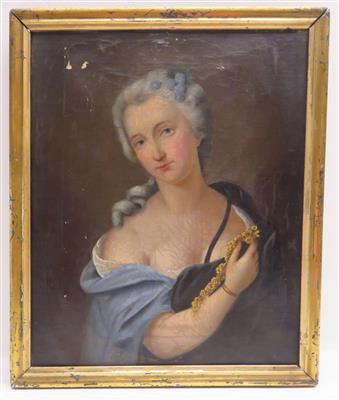 Unbekannter Maler des 20. Jahrhunderts, in Manier der französischen Schule des 18. Jahrhunderts - Gioielli, arte e antiquariato