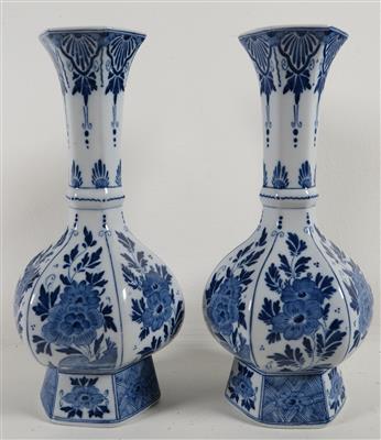 Paar Vasen, Royal Mosa, Maastricht 1. Hälfte 20. Jahrhundert - Klenoty, umění a starožitnosti
