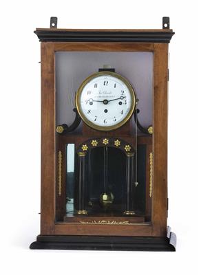 Biedermeier-Kommodenuhr, Jos: Rusch à Schelklingen, um 1830 - Gioielli, arte e antiquariato