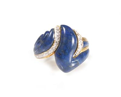 Brillantdamenring - Jewellery, antiques and art