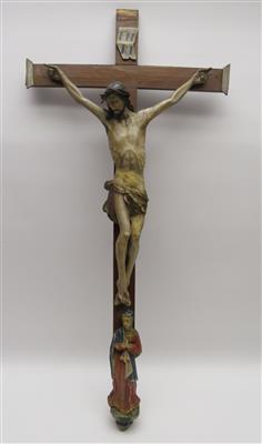 Kruzifix, Alpenländisch, 19. Jahrhundert - Gioielli, arte e antiquariato