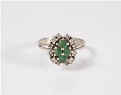 Brillant-Diamantdamenring zus. 0,32 ct - Jewellery, antiques and art