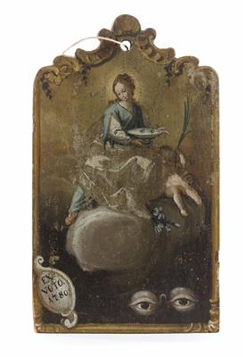 Ex voto, Alpenländisch, datiert 1780 - Schmuck, Kunst und Antiquitäten