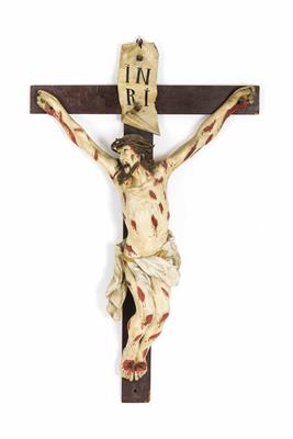 Kruzifixkorpus - Cristo vivo, sogenannter Pest-Christus - Gioielli, arte e antiquariato