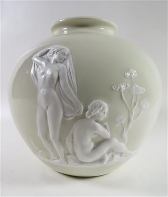 Vase, Rosenthal, Kunstabteilung Selb um 1940 - Jewellery, antiques and art