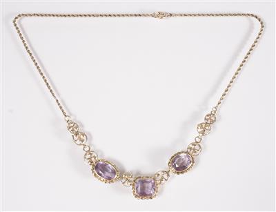 Amethystcollier - Arte, antiquariato e gioielli