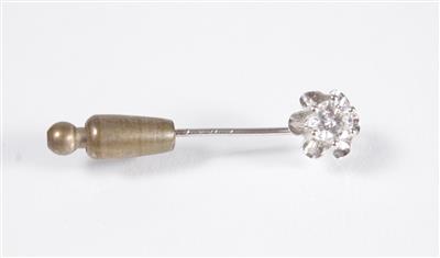 Brillantanstecknadel ca. 0,40 ct - Arte, antiquariato e gioielli