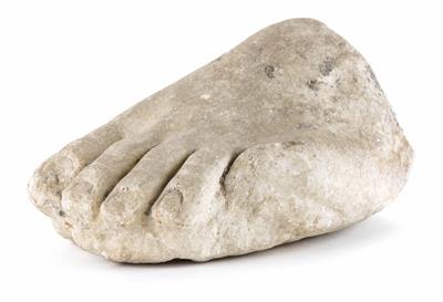Fuß-Fragment, möglicherweise römisch-antik - Art, antiques and jewellery