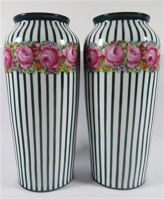 Paar Vasen, Eichwald, Böhmen 1. Viertel 20. Jahrhundert - Arte, antiquariato e gioielli