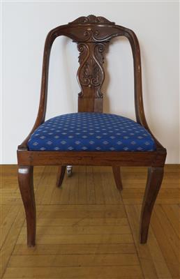 Biedermeier-Rundlehnsessel, Deutsch um 1830/40 - Arte, antiquariato e gioielli