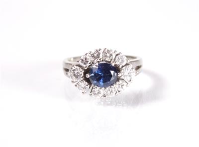 Brillantdamenring zus. ca. 0,78 ct - Art, antiques and jewellery