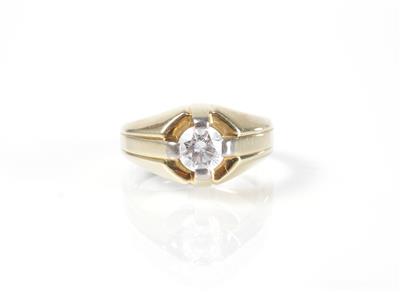 Solitärring ca. 1 ct - Art, antiques and jewellery