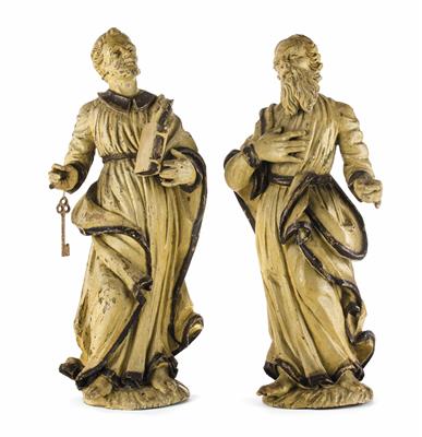 Zwei Apostelfiguren, Tirol, 18. Jahrhundert - Art, antiques and jewellery