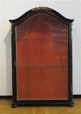 Schmale Aufsatzvitrine im Barockstil - Art, antiques and jewellery