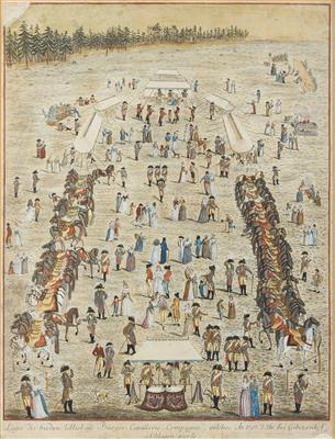 Nürnberg, Lager der Bürgerkavallerie-Kompanie 1795 - Umění, starožitnosti a šperky