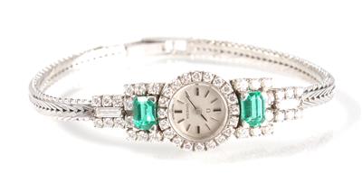 Omega Brillant-DiamantDamenarmbanduhr - Kunst, Antiquitäten und Schmuck