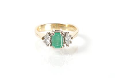 Diamantdamenring zus. ca. 0,34 ct - Kunst, Antiquitäten und Schmuck