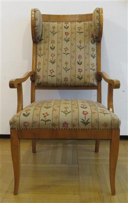 Ohrenfauteuil im Biedermeierstil - Jewellery, antiques and art