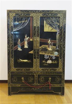 Lackschränkchen, China, 2. Hälfte 20. Jahrhundert - Arte, antiquariato e gioielli